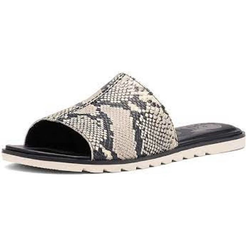 Sorel Ella™ II Leather Block Slide Women Sandal size 5 & 5.5 - Picture 3 of 3
